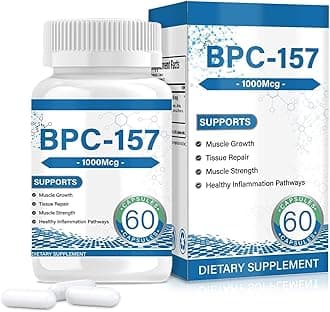 bpc-157，Supports Muscle Growth，Tissue Repair，Strength，60 Count