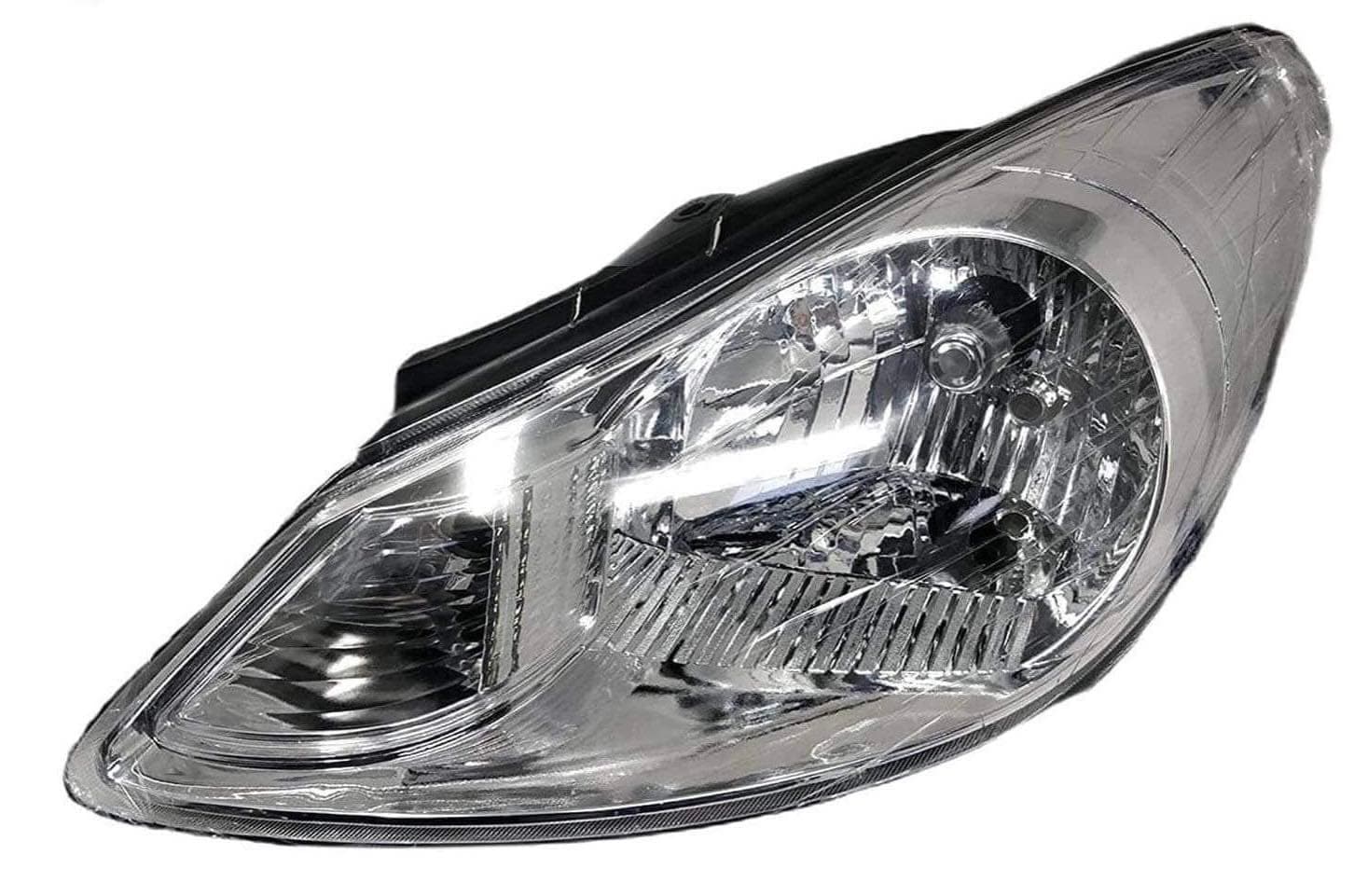 Headlight assembly for Hyndai I10 Type1 (Left/Passenger Side) 2007-2010 ( WITHOUT ADJUSTABLE MOTOR)
