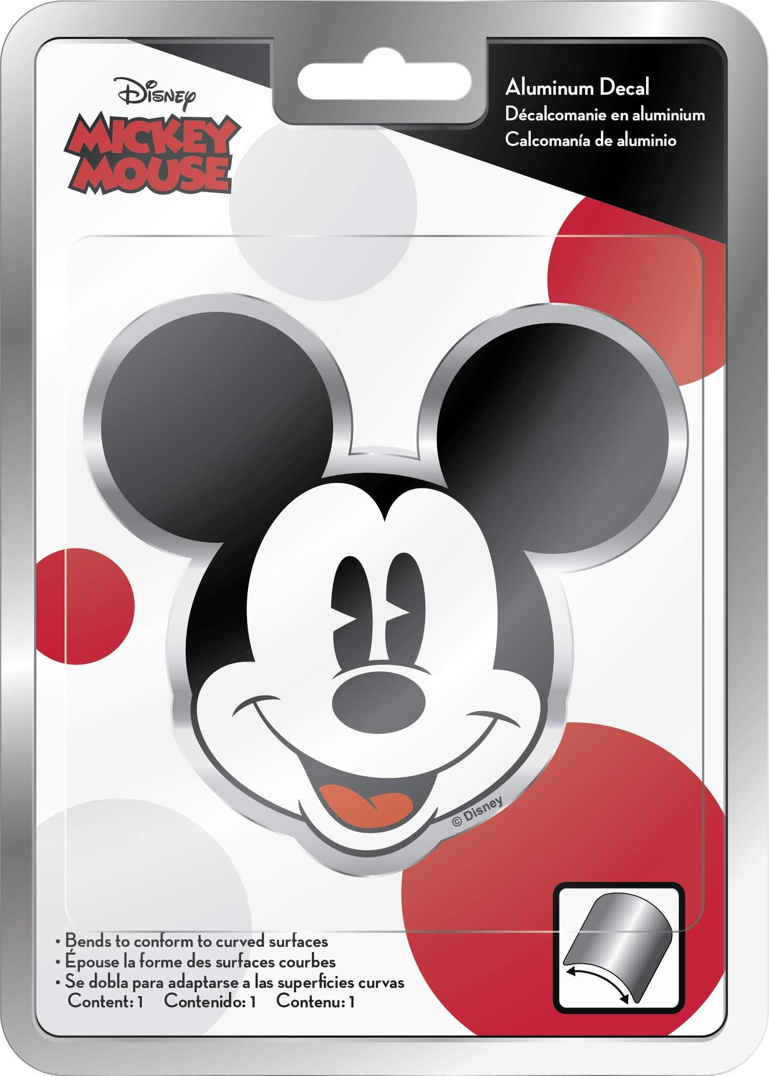 41714 Mickey Mouse Aluminum Decal