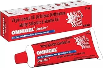 OMNIGEL 75 GRAM Gel- Pain Relief from Sprain, Injury, Back Pain, Muscle Pain, Body Pain, Knee Pain, Joint Pain