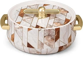 SELVEL Giving shape to life! Elegance 1700ml Casserole|Advanced PU Insulation|Elegant Design Insulation|Keeps Food hot & Fresh for Long Hours|Chapati, Roti, Biryani and More (Ceramica White 1700)