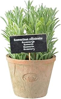 Esschert Design Artificial Herb Plant, Rosemary, Large