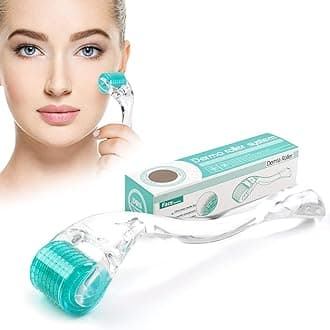 XtraBeauty Best Derma Roller 0.3mm Needles Master Micro Needle System Skin Anti-Ageing Acne Stretch Marks Cellulite Skin Reduce Hair loss (0.3 MM)