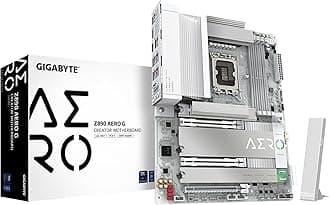 Z890 AERO G Intel Core Ultra (Series 2) LGA 1851 Motherboard, ATX, DDR5, 5xM.2, PCIe 5.0, Thunderbolt 4, WIFI7, Dual 2.5Gbe LAN, EZ-Latch