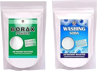 Laundry Detergent Combo - Washing Soda And Borax Powder - 400Gram Each