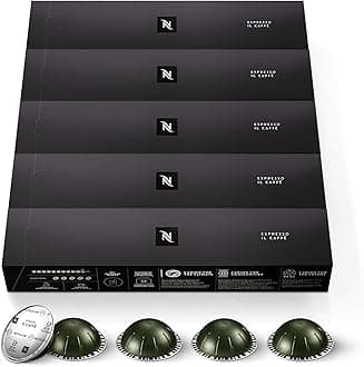 Capsules VertuoLine, Il Caffe, 50-Count Espresso Pods