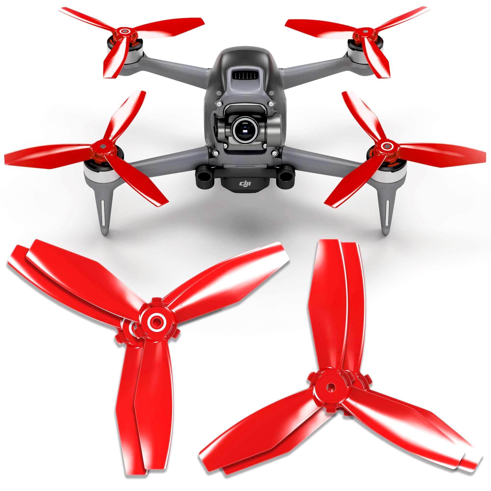 Ludicrous Propellers for DJI FPV - Red, 4 pcs