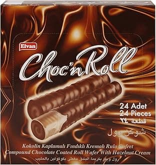 Elvan Choc N Roll Wafer, 18 gm