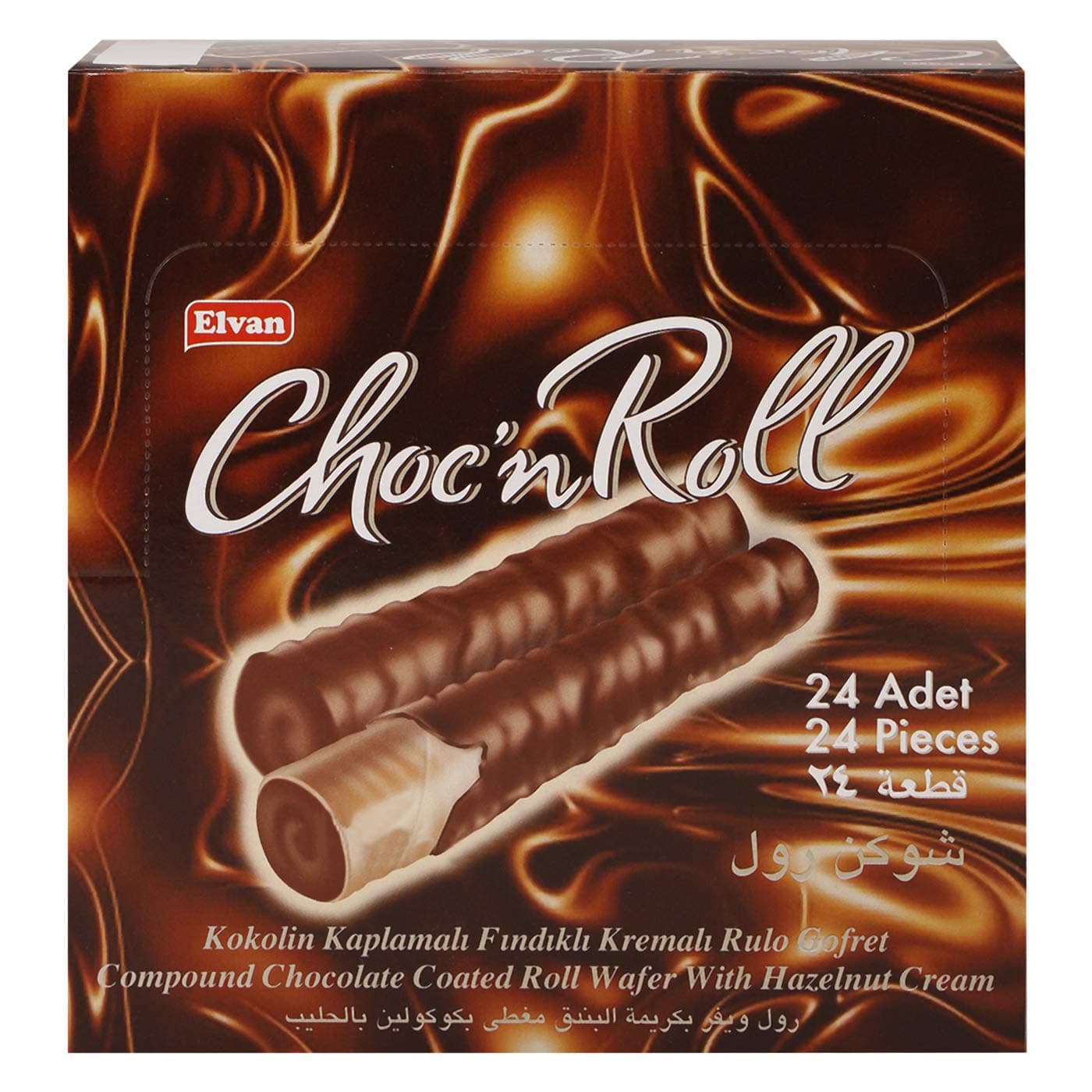 Elvan Choc N Roll Wafer, 18 gm