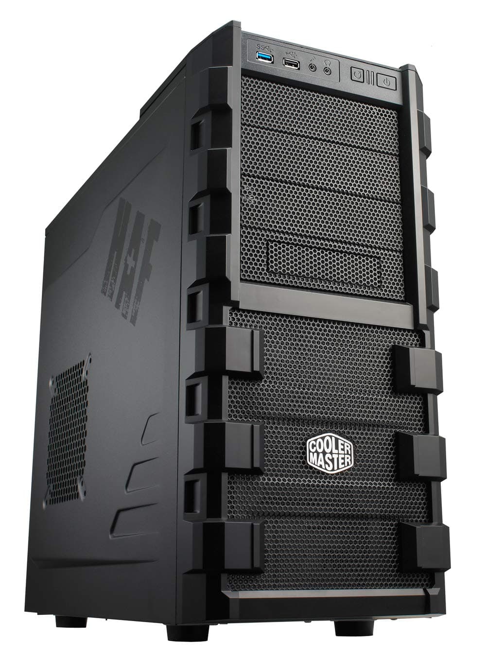 Cooler Master HAF 912 - Mid Tower Computer Case with High Airflow, Supporting up to Six 120mm Fans and USB 3.0