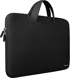 Laptop Sleeve Case,Slim Travel Briefcase Handle Bag/Notebook Computer Protective Sleeve/Durable Business Messenger Briefcases for Men and Women Fits 13 13.3 Inch Laptop, Computer, Tablet-Black