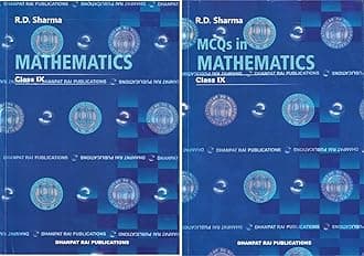 R D Sharma Mathematics Class 9 and MCQ in Mathematics (Pack of 2) - CBSE Examination 2023-2024 Product Bundle