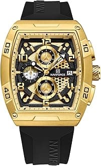 Men Quartz Watch Auto Date Week Business Dress Analog Wrist Watches