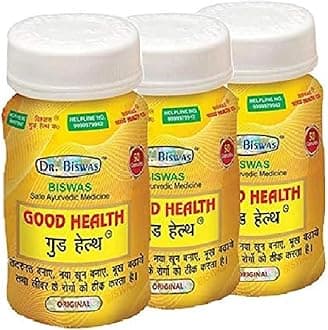 Dr. Biswas Good Helth Capsule Original pack of 3