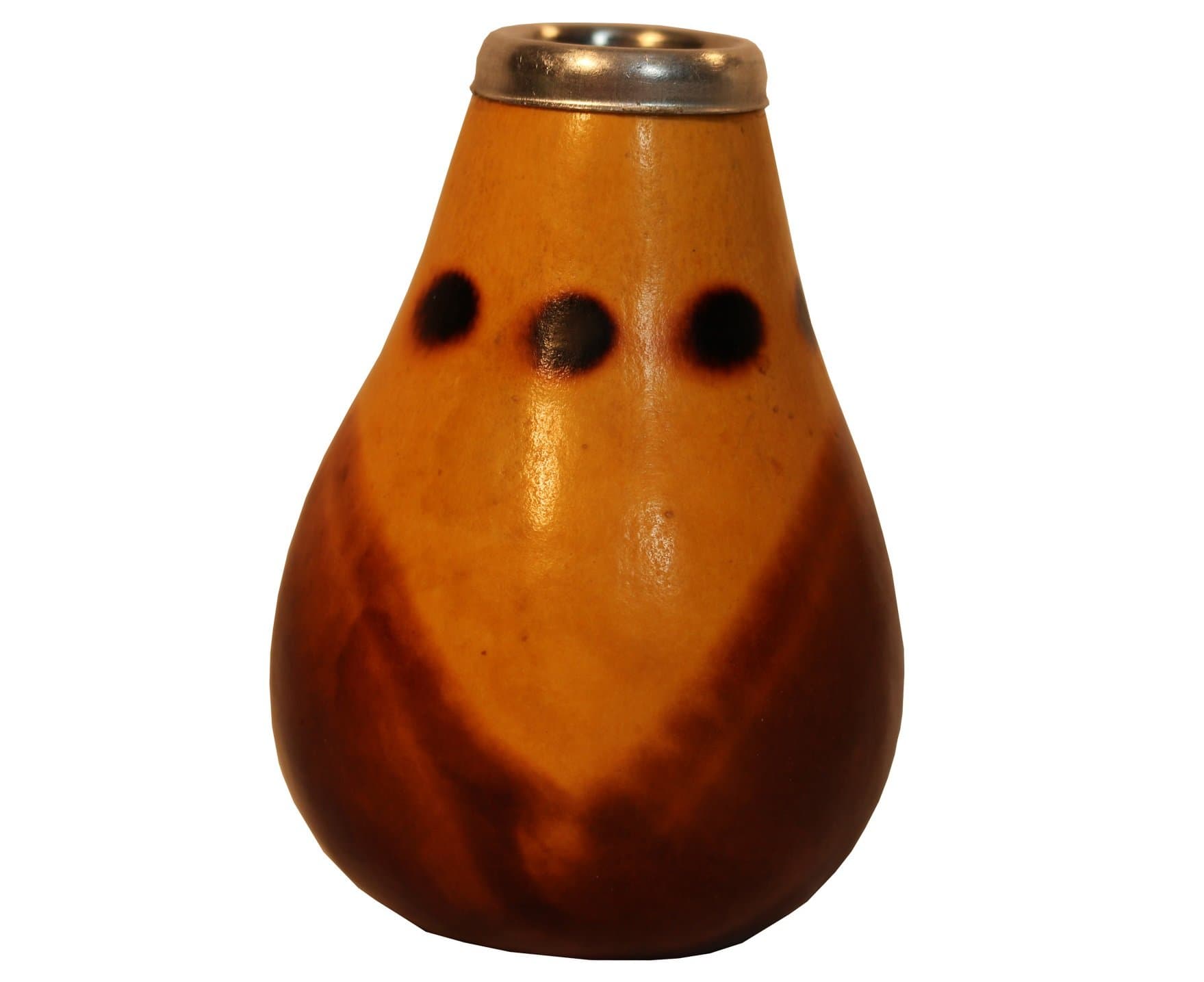 Natural Yerba Mate Gourd Cup (Medium)