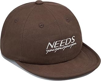 Clakllie Cotton 5 Panel Hats Hip Hop Short Brim Hats for Women Men Soft Golf Dad Hats Low Profile Trucker Cap with Adjustable