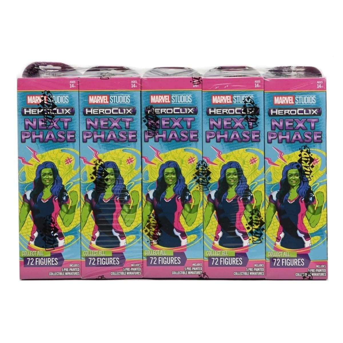 Marvel HeroClix: Marvel Studios Next Phase Booster Brick Tabletop Miniatures Game
