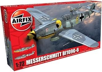 Airfix A02029A 1:72 Scale Messerschmitt BF109G-6 Model Kit