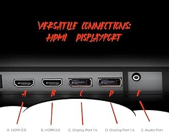 AOC Q32G11ZNE 32" Frameless Gaming Monitor QHD 2560 x 1440, 240Hz, 0.5ms Response time, HDR Ready, Console Gaming Ready, 3-Year Zero Dead Pixel Guarantee, Black