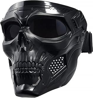 Motorcycle Face Mask Full Face,Dirt Bike Goggles Motocross, ATV, Offroad, Riding Racing Goggles for Men Women