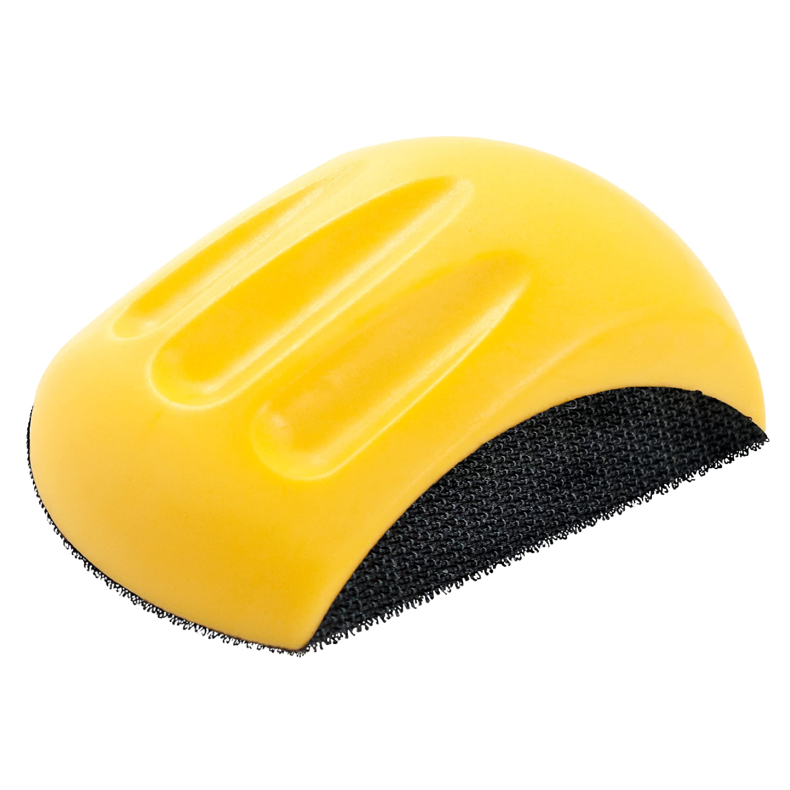 5 inch Sanding Mouse Hook and Loop Sanding Block. Ideal For Woodworking, Furniture Restoration, Home and Automotive Body. Hand Sander Accepts Standard Orbital Sanding Discs w/Hook and Loop Backing