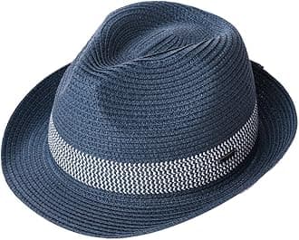 Comhats Panama Hat Sun Hat Straw Hat Fedora Hat Handmade Men
