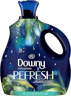 Downy Infusions Liquid Fabric Softener, Refresh, Birch Water & Botanicals, 101 fl oz