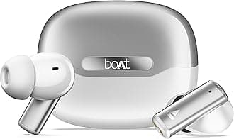 Airdopes Prime 701 ANC, 46dB Hybrid ANC, 50Hr Battery, Real Spatial Audio,Multidevice Connect,App Support, Bluetooth Earbuds, TWS Ear Buds Wireless Earphones with mic (Zinc White)