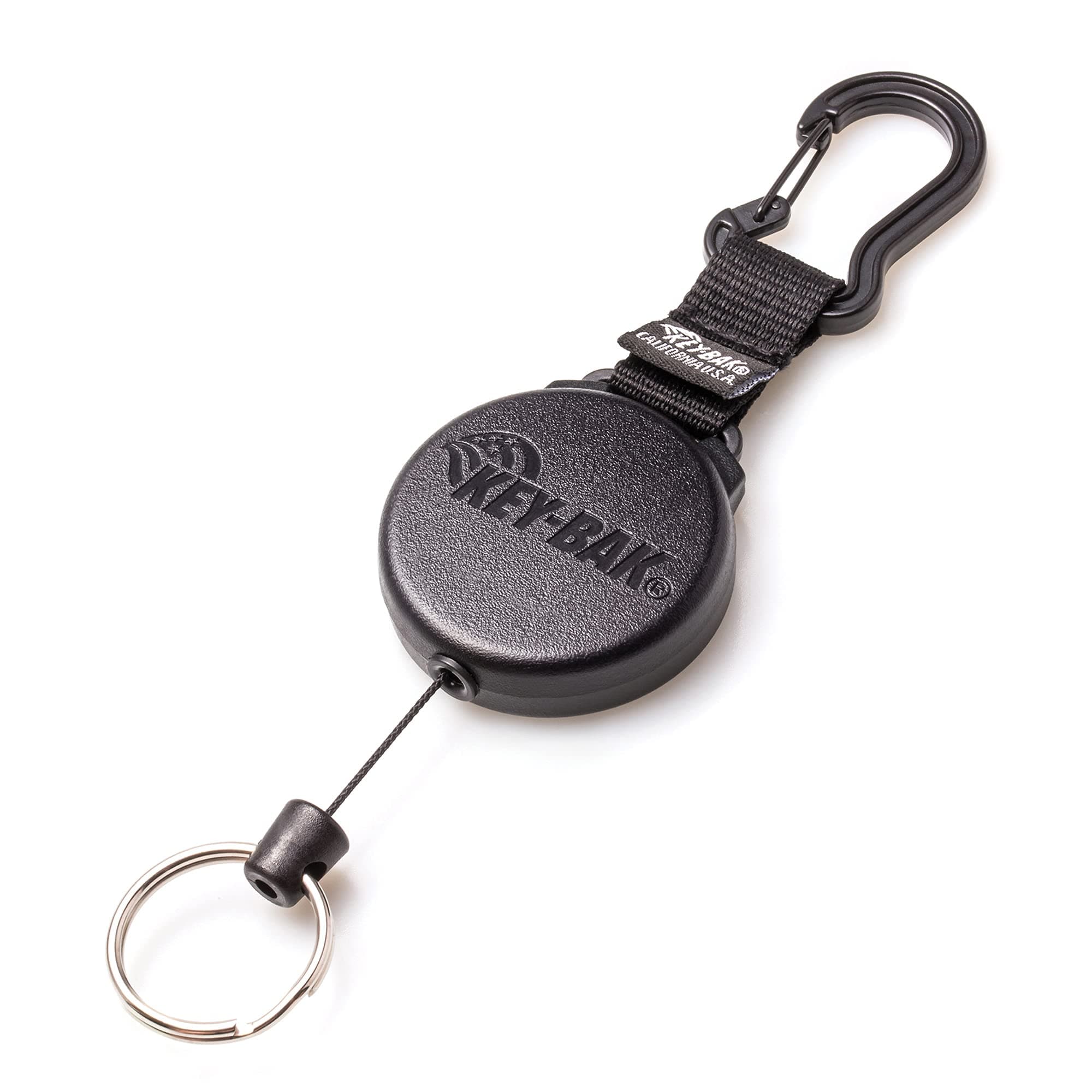 SECURIT Carabiner Retractable Keychain