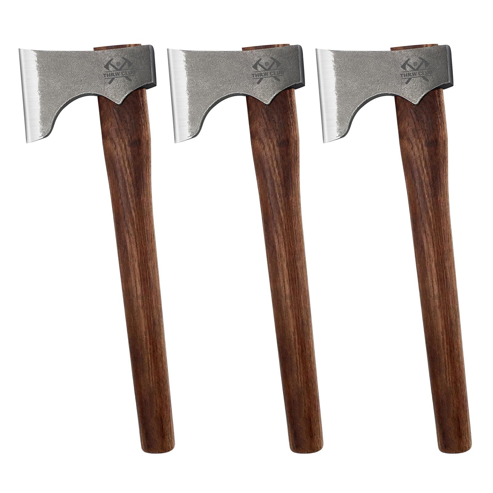 - Competition Throwing Axe, 3 Pack 16.5" Throwing Axes with 1065 High Carbon Steel & Hickory Wood Handle, Perfect for Axe Throwiing Game, Competition and Recreation, Gift for Men