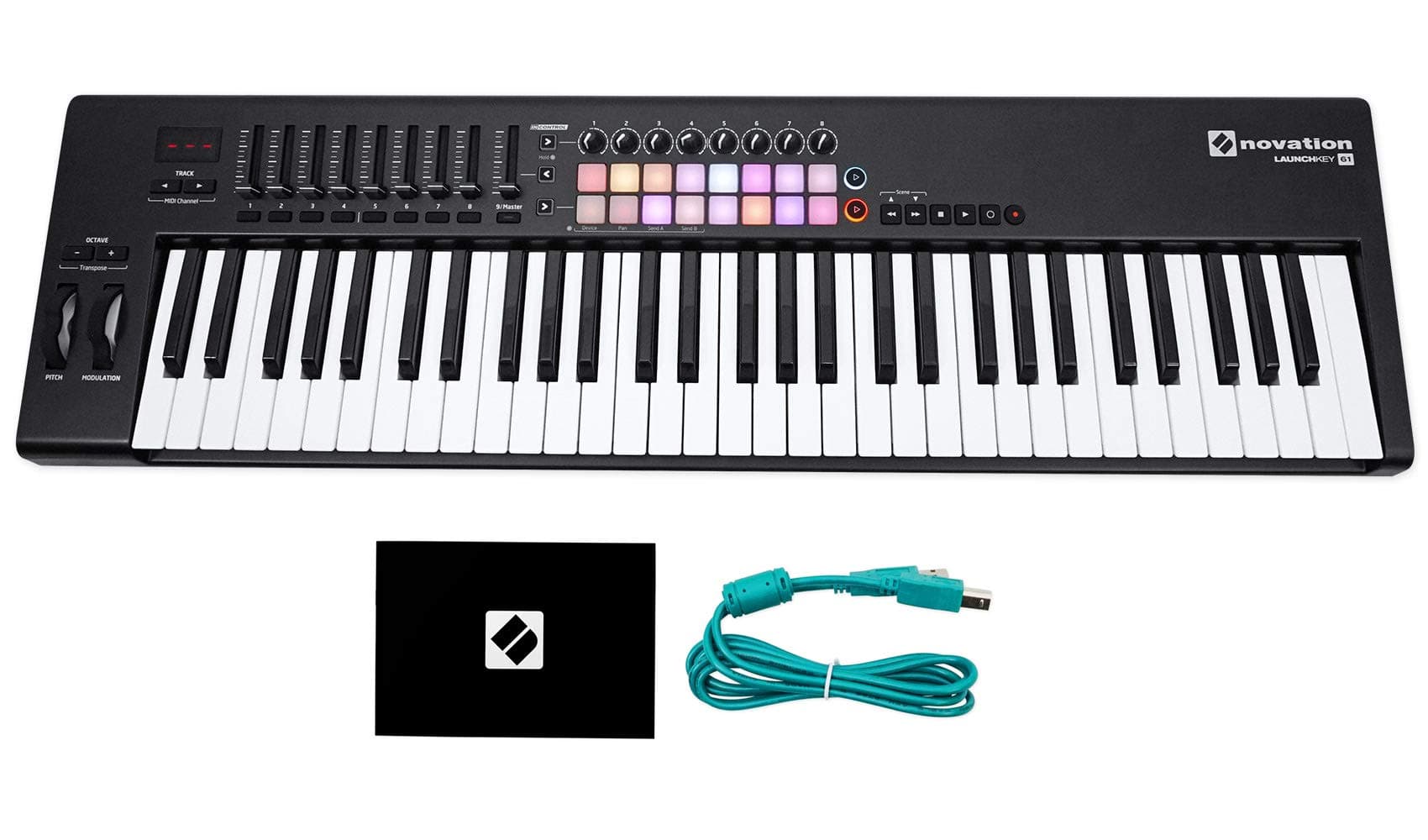 Novation Launchkey 61 MKII Keyboard Controller for Ableton Live