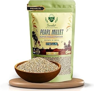 100% Natural Pearl Millet (Bajra/Kambu) Indian Millet | Gluten free | Whole grain) Pack 1