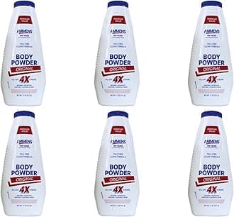 Original Medicated Body Powder, 11 oz., Pack of 6