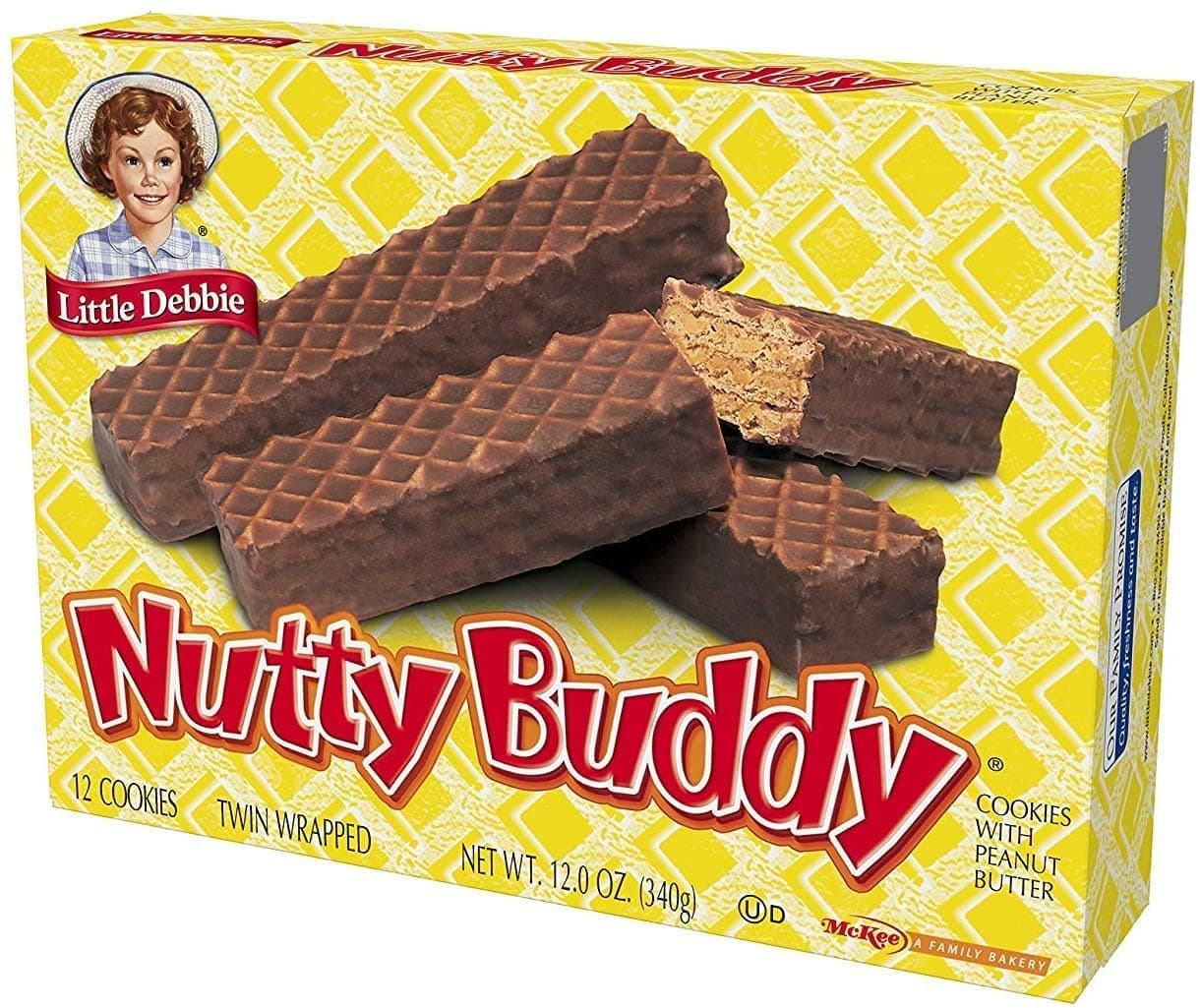 Little Debbie Snack Cakes 2 Regular Size Boxes (Nutty Bars)