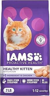 Proactive Health Kitten Dry Cat Food, Healthy Kitten Food Dry Recipe with Real Chicken in Every Bite, 7 lb. Bag