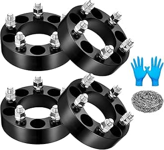BDFHYK 5x114.3mm Wheel Spacers 1.5 inch Compatible with Ford Jeep Compatible with Lincoln Mercury, Forged 5 Lug Wheel Adapters 1/2 x 20 & 82.5 mm Hub Bore,Set of 4, Not Hubcentric