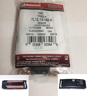 Ford New Genuine OEM Motorcraft TPMS-4 / 7L1Z-1A189-A Tire Pressure Monitoring System Sensor
