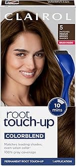 Clairol Root Touch-Up by Nice'n Easy Permanent Hair Dye, 5 Medium Brown Hair Color, (Pack of 1)
