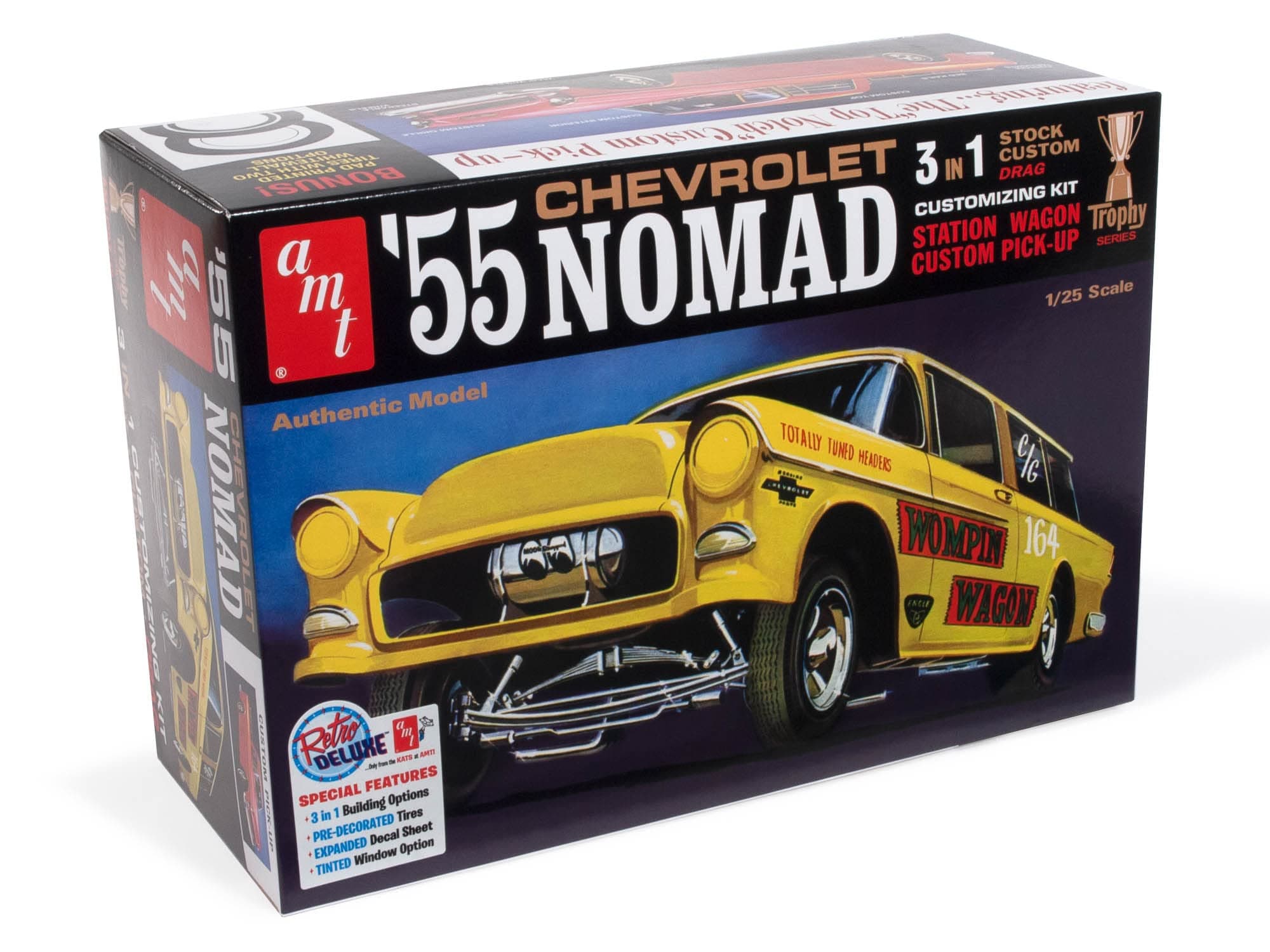 1955 Chevy Nomad 1:25 Scale Model Kit