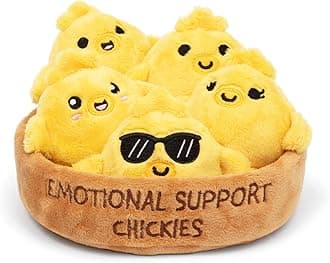 WHAT DO YOU MEME?Emotional Support Chickies — Cute Chicken Plushies, Plush by Emotional Support Plushies