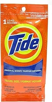 Tide Single Machine Load Original Scent Detergent Liquid - 24 per case.