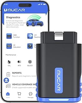 – DriverScan Bluetooth OBD2 Scanner, Bi-Directional Scanner OBDII All System Car Diagnostic Tool with 15 Reset, EVAP Test Car Auto Diagnostic Scan Tool Code Readers and App for ios & Android