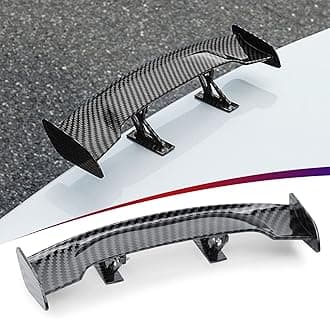 Universal Mini Spoiler Wing Carbon Fiber Real Tail Spoiler Wing Auto Exterior Accessories for All Car