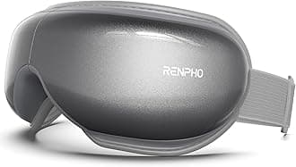 RENPHO Eye Warmer Third Generation, For A Wide Range Of Your Temple, Equipped With 3D Airbag Technology (Gray)