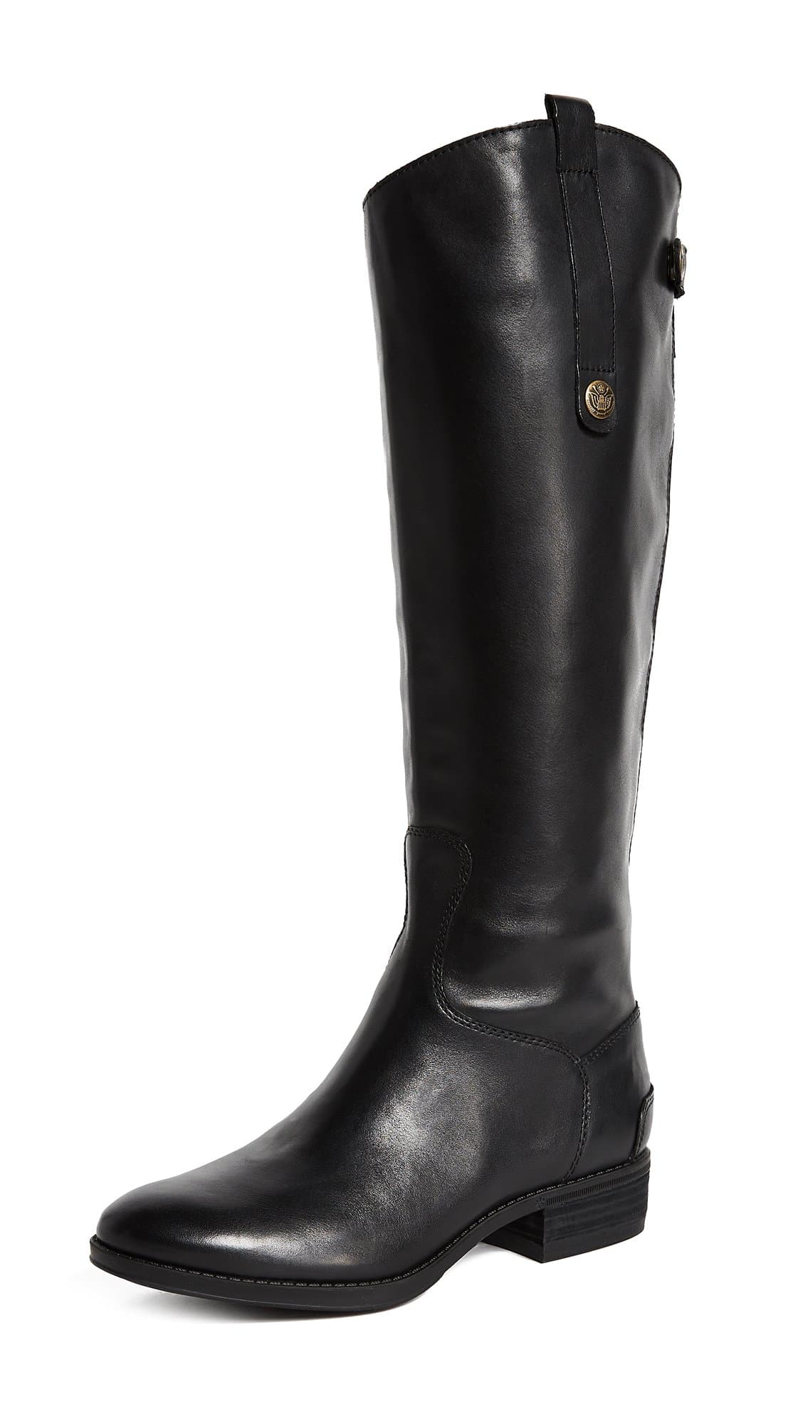 Women's Penny Leather Riding Boot