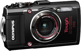 Olympus TG-4 16 MP Waterproof Digital Camera with 3-Inch LCD (Black)