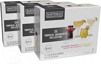 Bartesian 24-Pack Tropical Margarita Favorites Collection