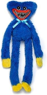 Poppy Playtime Huggy Wuggy Plush Doll - Collectible Toy for All Ages (14" Scary Huggy Wuggy)