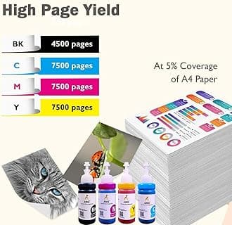 ANG Refill Ink Kit for HP DeskJet Plus IA 6075, Advantage Ultra 4929 | Compatible with Cartridges 47, 678, 802, 803, 805, 901, 818, 21, 22, 27, 28, 46 | Full Ink Set for Printer Cartridge Refill