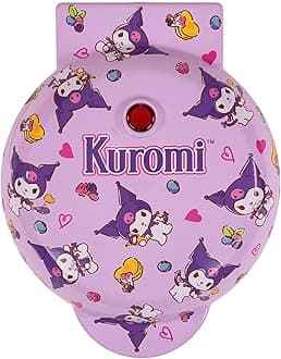Hello Kitty Kuromi Mini Waffle Maker - Cook With Your Favorite Bunny Character
